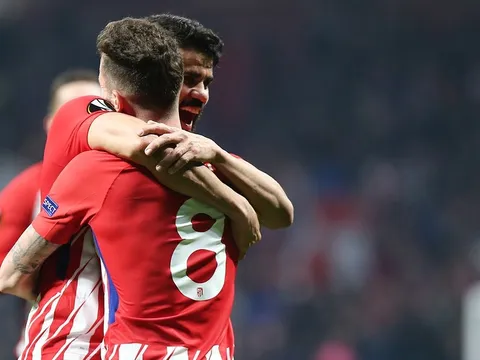 Diego Costa nổ súng, Atletico Madrid đè bẹp CLB Nga