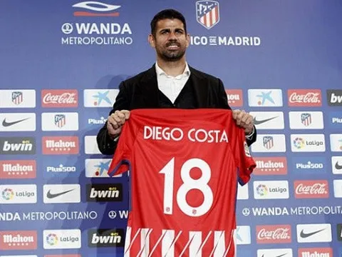 Diego Costa nói gì trong ngày chính thức ra mắt Atletico Madrid?
