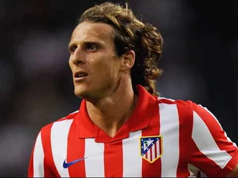 Diego Forlan chơi bùng nổ trong màu áo Atletico Madrid
