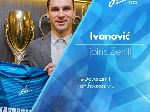 Điểm tin tối 01/02: Ivanovic rời Chelsea, Ngoại hạng Anh có lãi chuyển nhượng