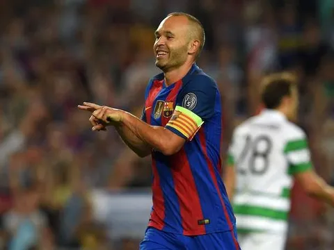 Điều khoản đặc biệt trong bản hợp đồng mới của Iniesta