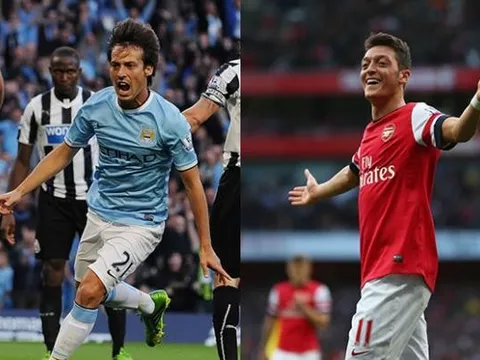 Đọ tài David Silva vs Mesut Oezil - Ai hơn ai?
