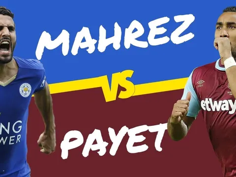Đọ tài kĩ thuật Riyad Mahrez vs Dimitri Payet
