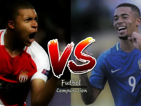 Đọ tài năng Kylian Mbappe vs Gabriel Jesus