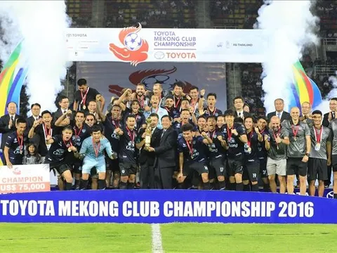 Đội bóng Thái Lan vô địch Mekong Club Championship 2016