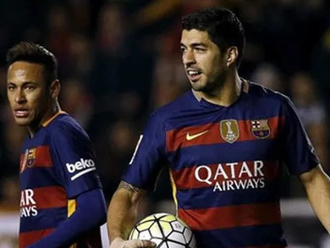 Đội hình tiêu biểu vòng 29 La Liga: Neymar-Suarez 'gánh' phần Messi