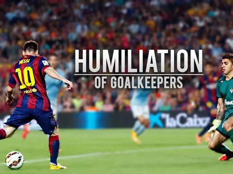 Đối mặt thủ môn, Messi làm thế nào?