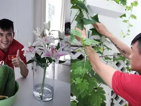 Đội nhà thắng, Công Vinh vào bếp nấu cơm nịnh vợ