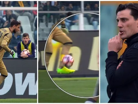 Donnarumma mắc sai lầm không tưởng, Milan hòa thất vọng trước đội cuối bảng
