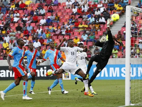 DR Congo vs Ghana (tứ kết Africa Cup of Nations 2017)