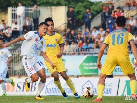 Tiến Dũng "lố bóng", FLC Thanh Hóa nhận thất bại trước Quảng Nam