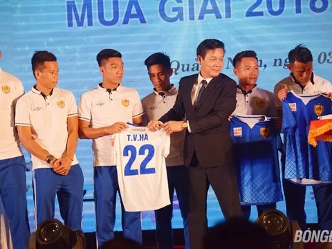 ĐKVĐ Quảng Nam FC đặt mục tiêu gì ở mùa giải 2018?