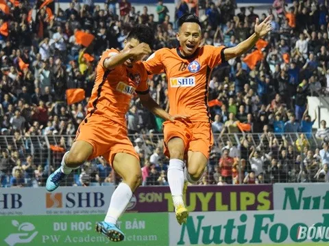 Đức Chinh ghi bàn, SHB Đà Nẵng hạ ĐKVĐ trên sân Hòa Xuân