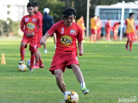 Chùm ảnh: Tuấn Anh sẵn sàng chinh phục V-League cùng HAGL