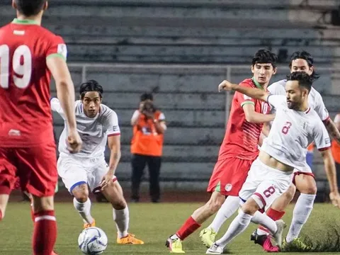 ĐT Philippines 2-1 ĐT Tajikistan (Bảng F vòng loại Asian Cup 2019)