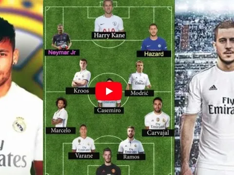 Dự đoán Dream Team của Real Madrid mùa 2018/19