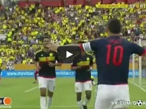 Ecuador 0-2 Colombia (vòng loại World Cup)