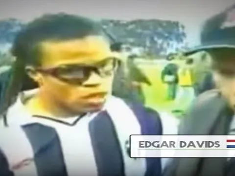 Edgar Davids, chàng '4 mắt' một thời làm rạng danh người Hà Lan