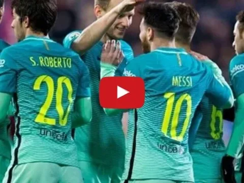 Eibar 0 - 4 Barcelona (vòng 19 La Liga)