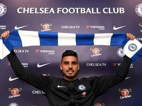 Emerson Palmieri chính thức đến Chelsea, lộ cả số áo