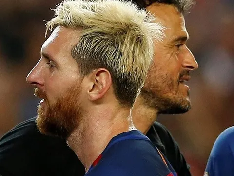 Enrique "bật" khỏi Barca: Vì đấng Messi muốn thế!