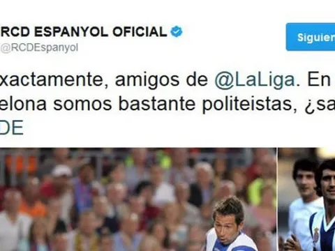 Espanyol 'cay cú' vì La Liga ca ngợi Messi