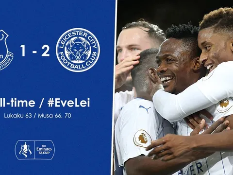 Everton vs Leicester City (vòng 3 FA Cup)