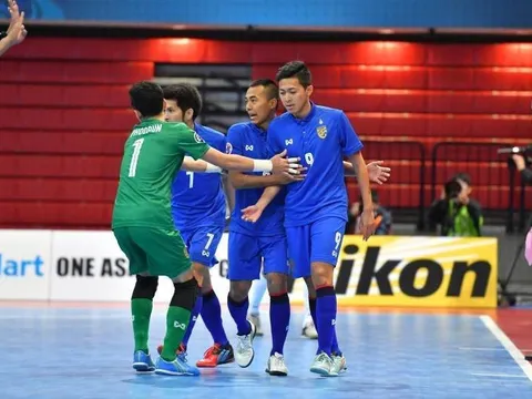 Thái Lan vượt khó vào tứ kết giải futsal châu Á