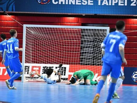 Hàn Quốc thua 2-13 trước Uzbekistan ở giải futsal châu Á