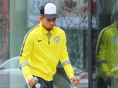Gabriel Jesus chính thức lên tiếng về việc nghỉ thi đấu đến hết mùa