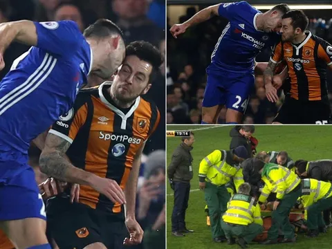 Gary Cahill đau lòng vì pha va chạm khiến đàn em treo giày ở tuổi 26