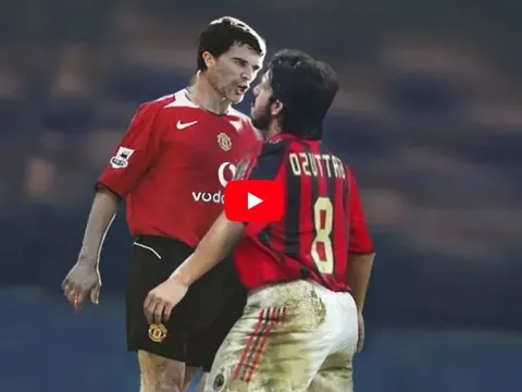 Gennaro Gattuso vs Roy Keane - những khoảnh khắc 'hoang dã'