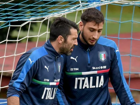 Buffon chiêu dụ Donnarumma đến Juventus