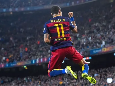 Góc siêu phẩm: Neymar solo mẫu mực trước Rayo Vallencano
