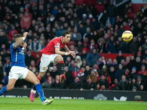 Góc siêu phẩm: Pha lốp bóng đẳng cấp của Di Maria vào lưới Leicester