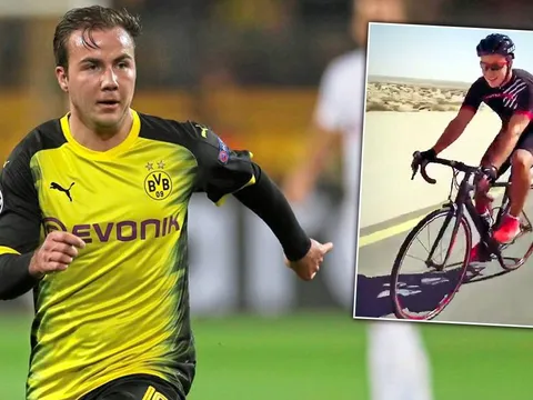 Gotze trốn Dortmund làm cua rơ vượt sa mạc