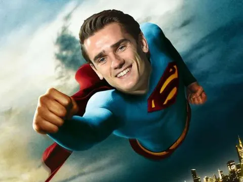 Griezmann được chọn hóa thân vào vai Superman