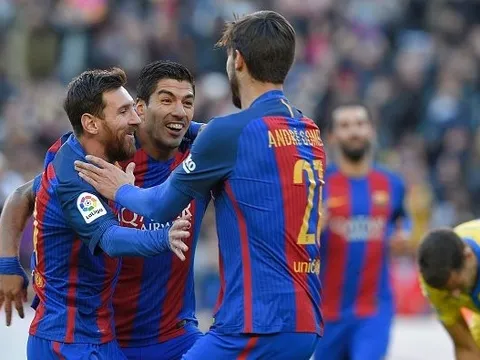 Hạ Las Palmas, Messi đạt thêm cột mốc khủng