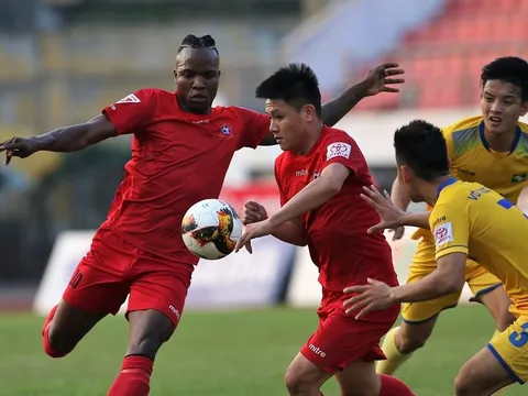 Hải Phòng 1-1 Sông Lam Nghệ An (Vòng 11 V-League 2017)