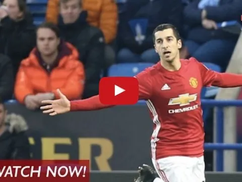 Henrikh Mkhitaryan chơi cực hay trong trận gặp Leicester City
