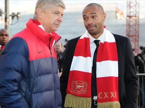 Thierry Henry thừa nhận mơ ước được thay thế Wenger tại Arsenal