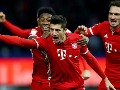 Hertha Berlin 1-1 Bayern Munich (vòng 21 Bundesliga)