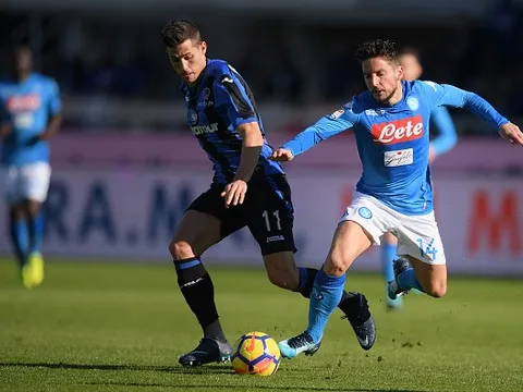 Highlights: Atalanta 0-1 Napoli (Vòng 21 Serie A)