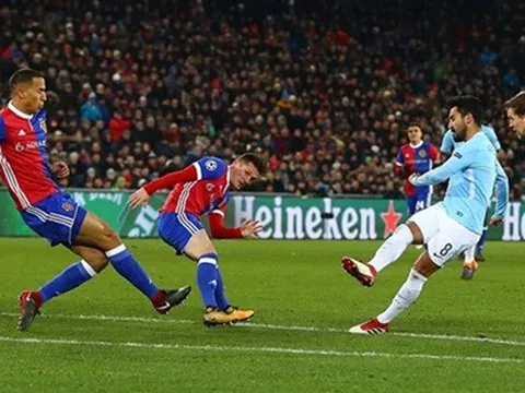 Highlights: Basel 0-4 Man City (Lượt đi vòng 1/8 Champions League)