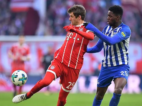 Highlights: Bayern 0-0 Hertha Berlin (Vòng 24 Bundesliga)