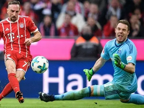 Highlights: Bayern Munich 6-0 Hamburger SV (Vòng 26 Bundesliga)
