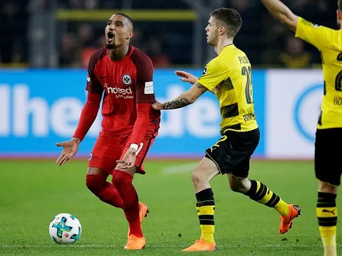 Highlights: Dortmund 3-2 Frankfurt (Vòng 26 Bundesliga)