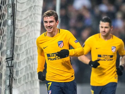 Highlights: FC Koebenhavn 1-4 Atletico Madrid (Vòng 1/16 Europa League)