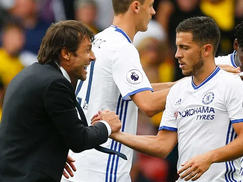 HLV Conte đáp trả Real vụ Eden Hazard