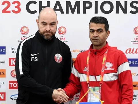 HLV U23 Qatar cảnh giác trước cuộc đối đầu U23 Palestine tại Tứ kết